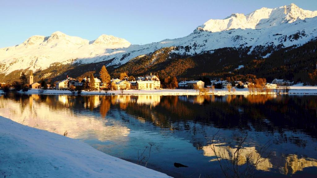 Hotel Chesa Grischa Sils Baselgia Zewnętrze zdjęcie